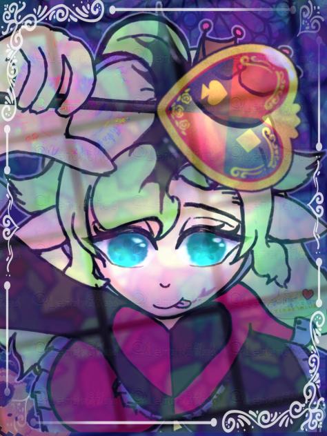 ♥️「Off with head!…なーんてね♡」