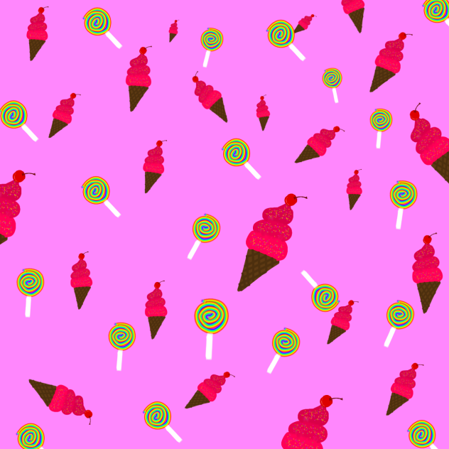 🍦&🍭background