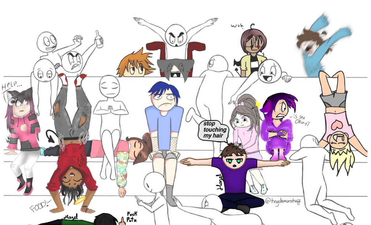 Crazy collab - ibisPaint