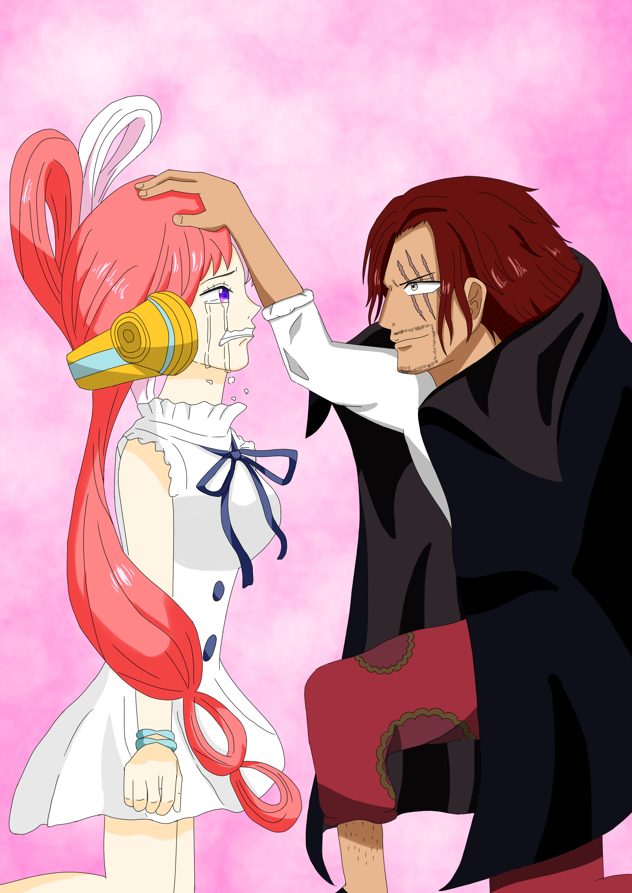 ONE PIECE RUN シャンクス ワンピの実 ウタ イラストジオラマ RUN!RUN