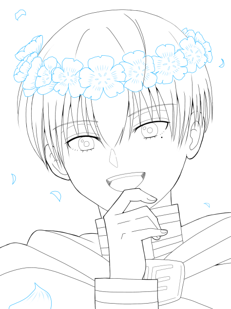 花かんむりの僕もイケメンだろう？