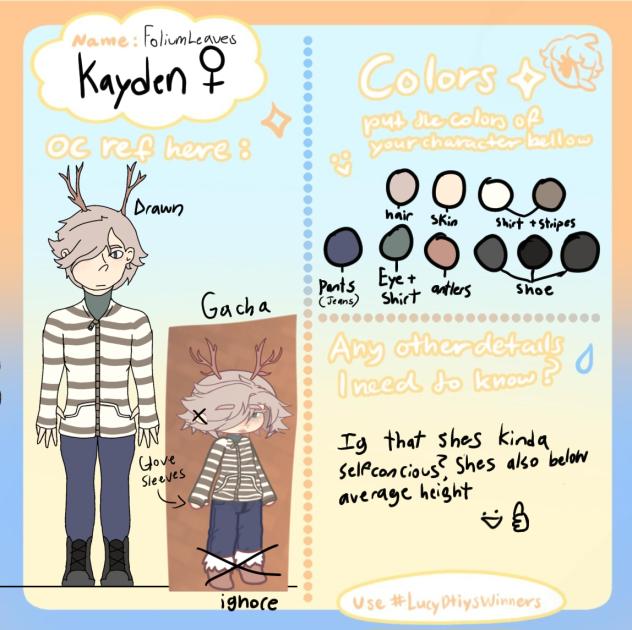 character sheet