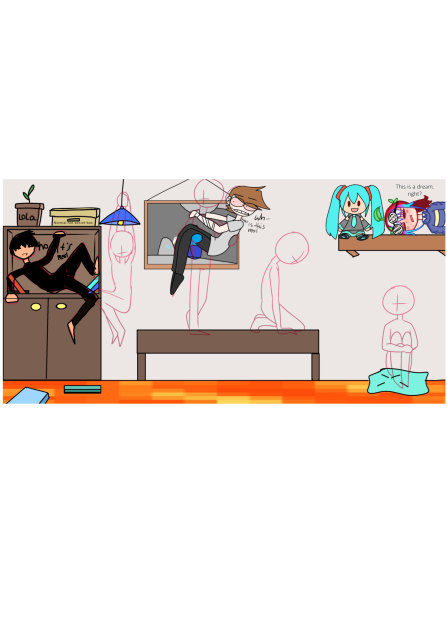 the floor is lava collab