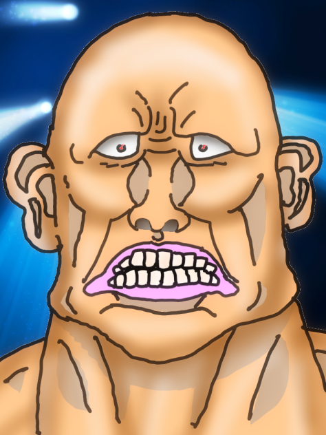 イカついおっさん