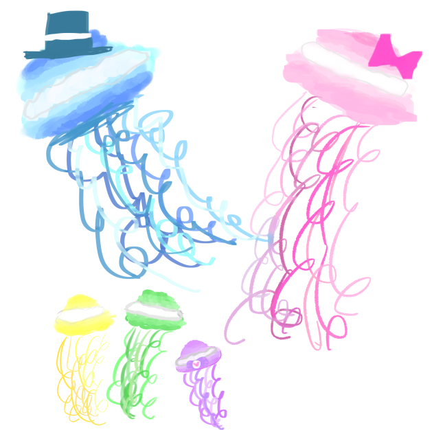 jellyfish family 🪼