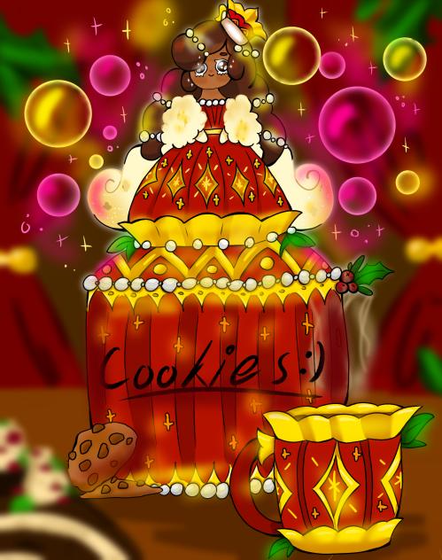 Hot choco cookie - ibisPaint