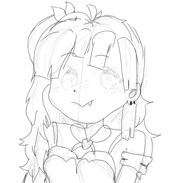 W.I.P Of an old OC - ibisPaint