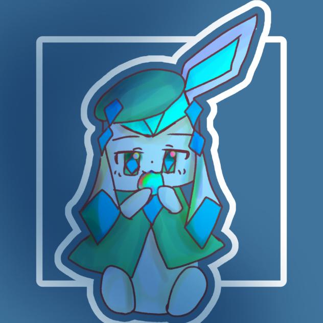 何かを食べるソルベ