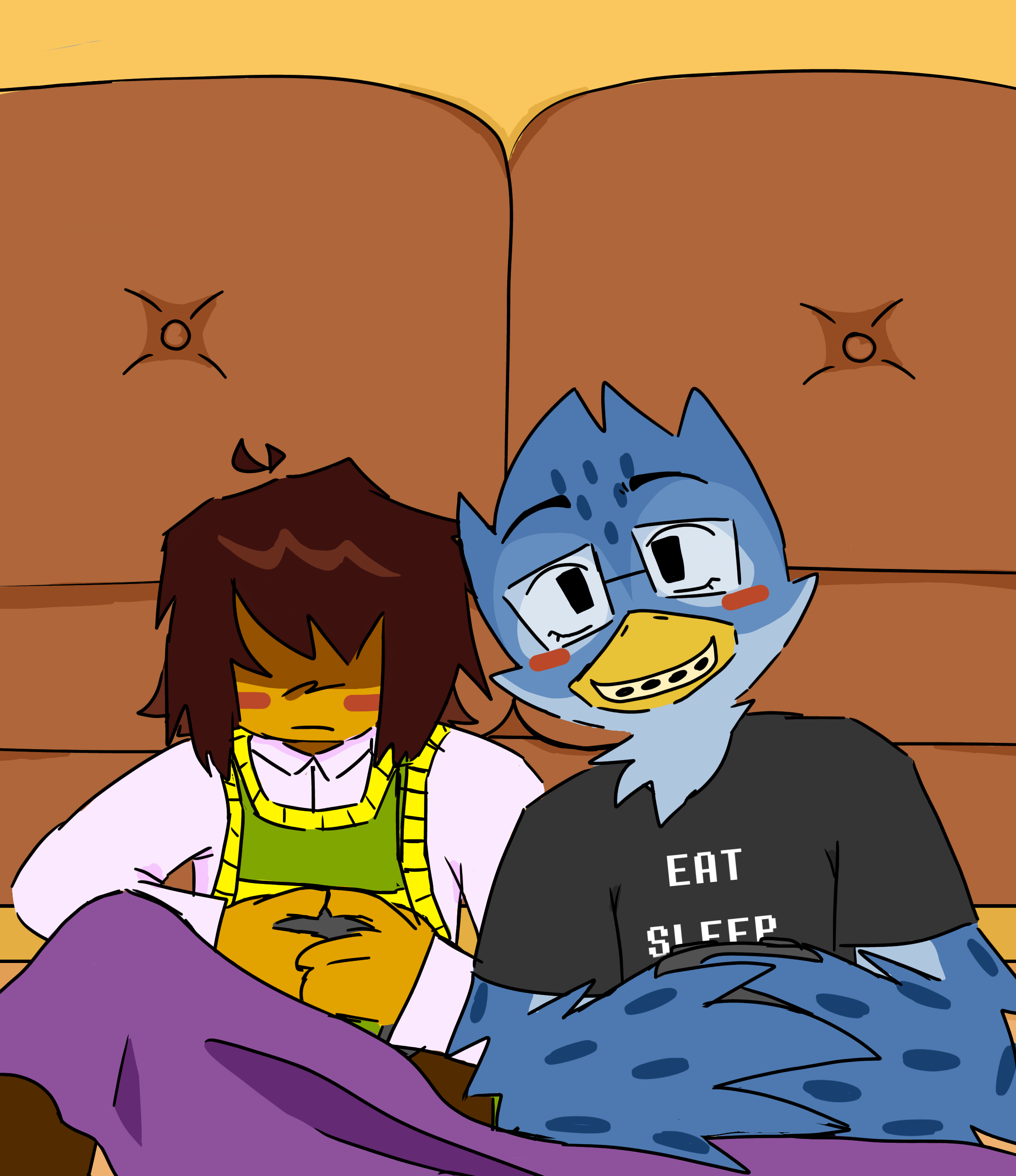 Playing Videogames - ibisPaint