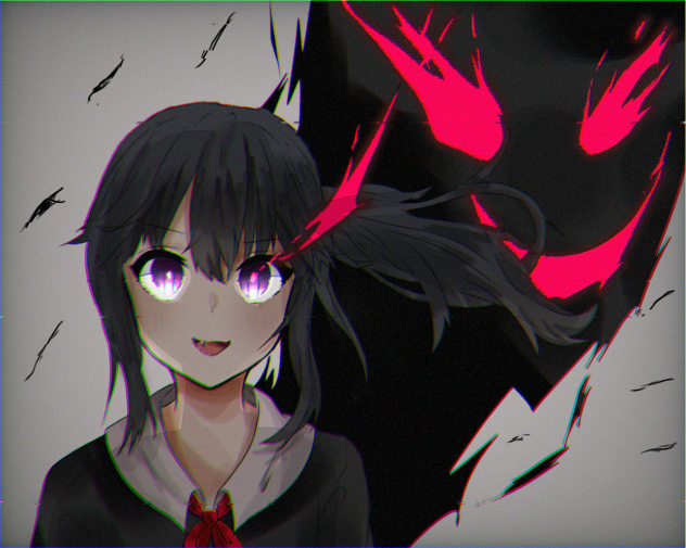 人格障女　応援イラスト