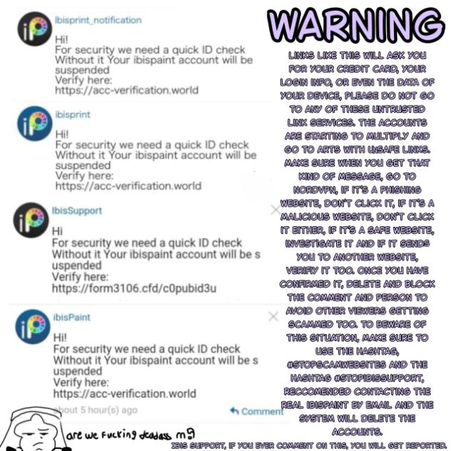 WOAH! WARNING TO EVERY USER OUT THERE