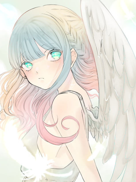 つり目の天使ちゃん