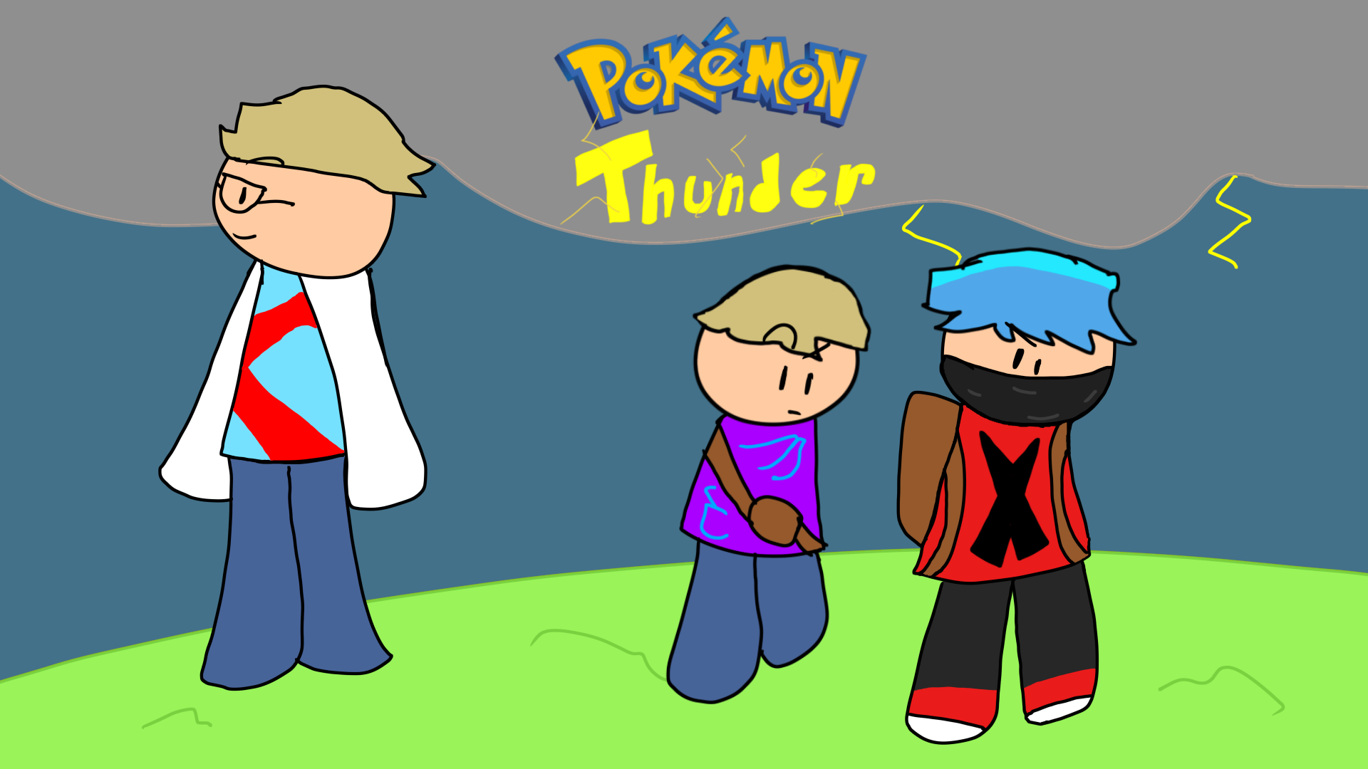 Pokémon Thunder - ibisPaint