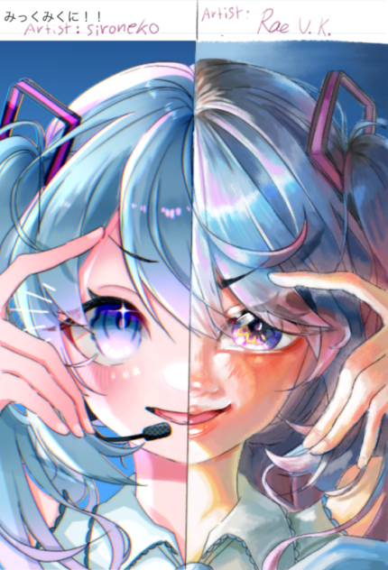 Collage with sironeko