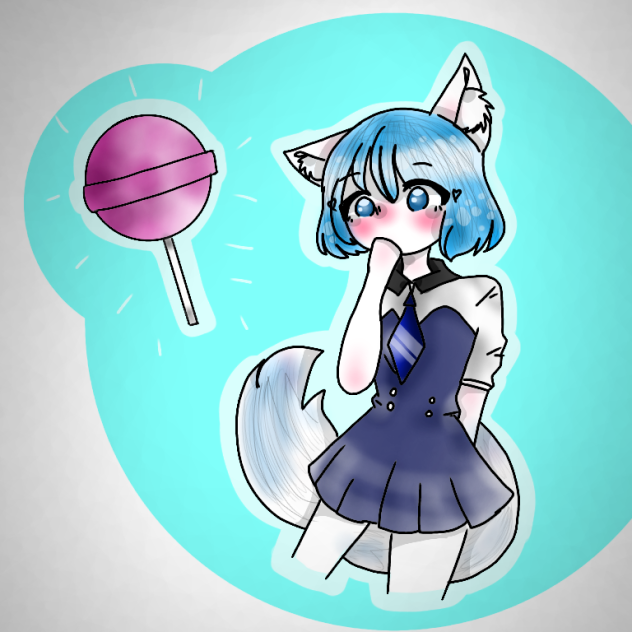 (fan art)-For wolfyChu