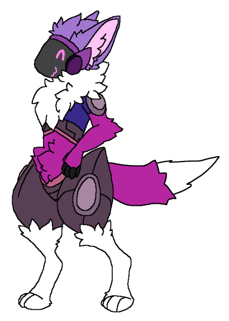 Yay first Protogen oc