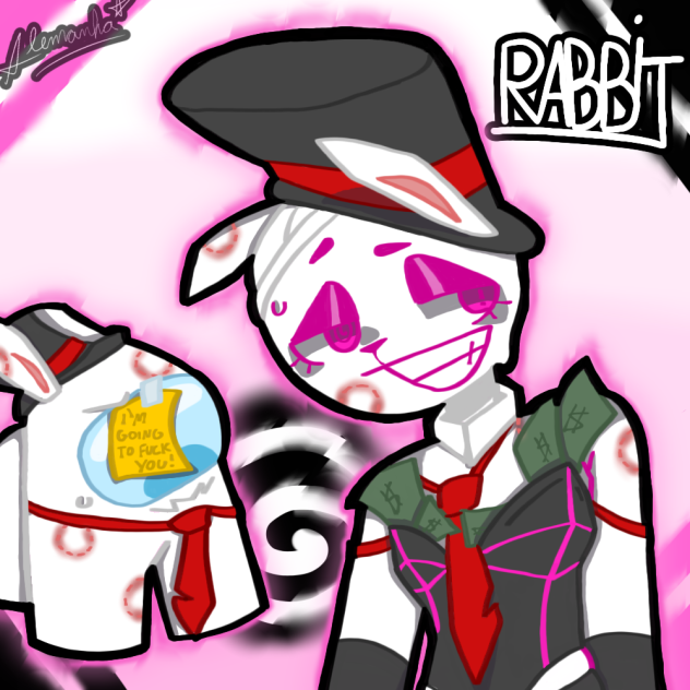 Rabbit-one of my nine characters(AmongUs