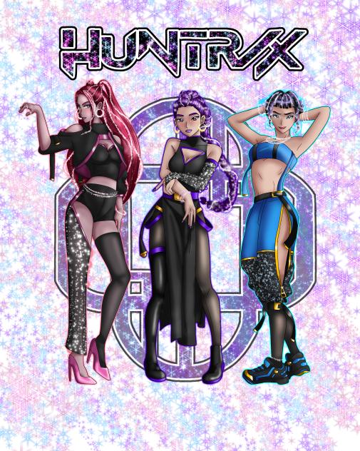 Huntrix glitter