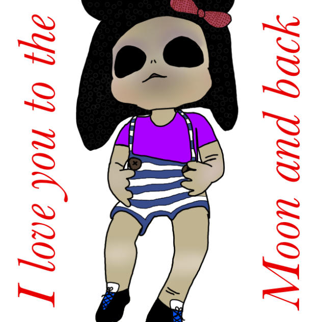 #my baby Lomax#I luv u 2 the moon & back