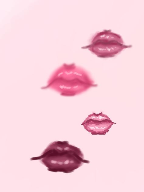 Using different brushes for lips 👄 🫦💋💄