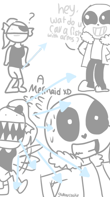 San's lame jokes ._.