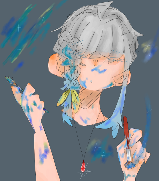 星空絵の具