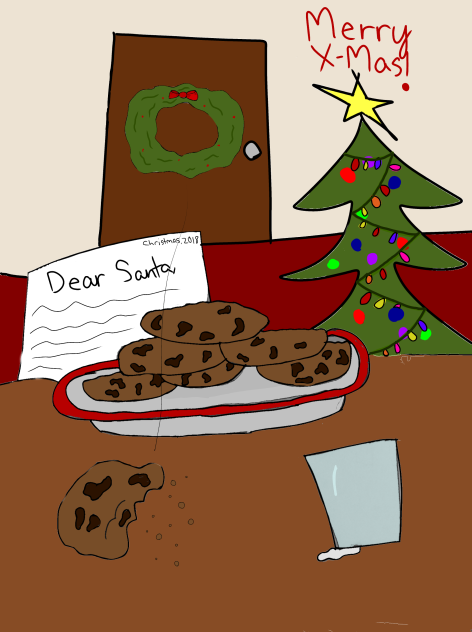 Santa's Cookies - ibisPaint