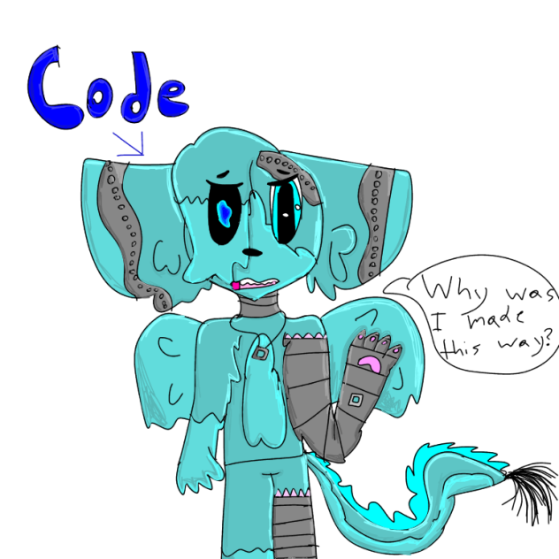 Code the robot or animatronic oc - ibisPaint