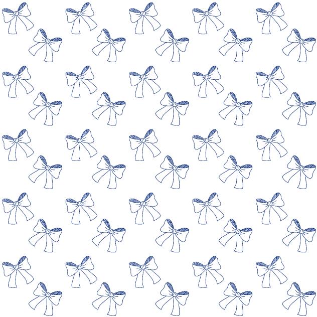 Ribbon pattern