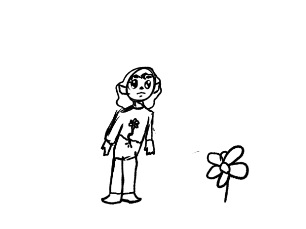 Hmmm a flower - ibisPaint