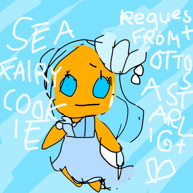 Sea fairy Cookie 🌊🧚‍♀️🍪REQUESTED
