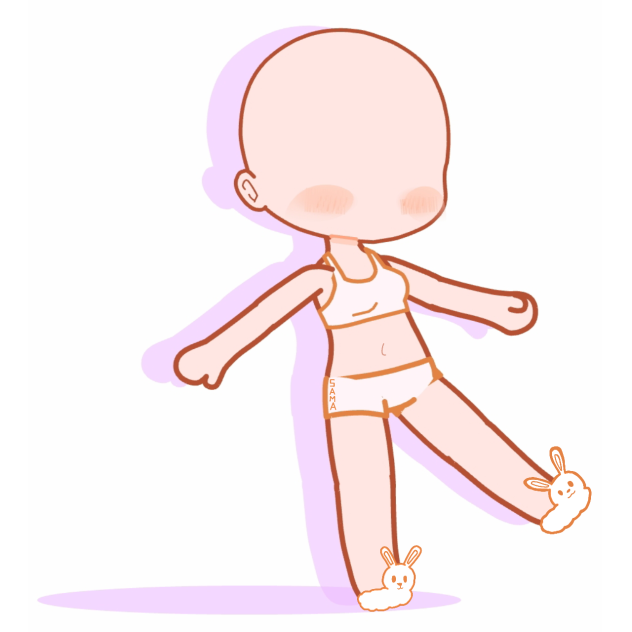 Gacha Mod Bunny shoes