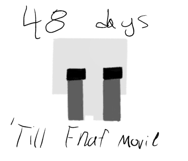 Horrible drawing of crying child