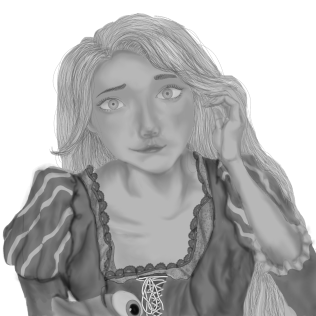 Rapunzel-fan art