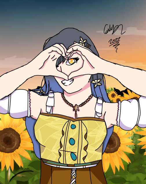 Sunflower An!! - ibisPaint