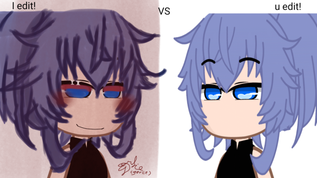 gacha collab i edit vs u edit! - ibisPaint