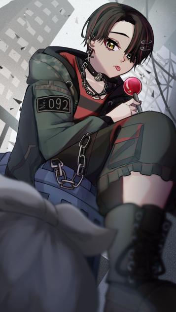 廃墟にて