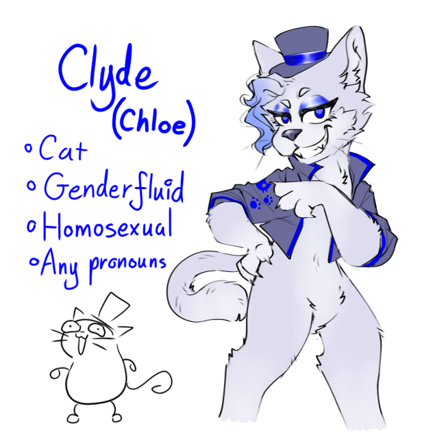 Clyde (Chloe) character sheet thing
