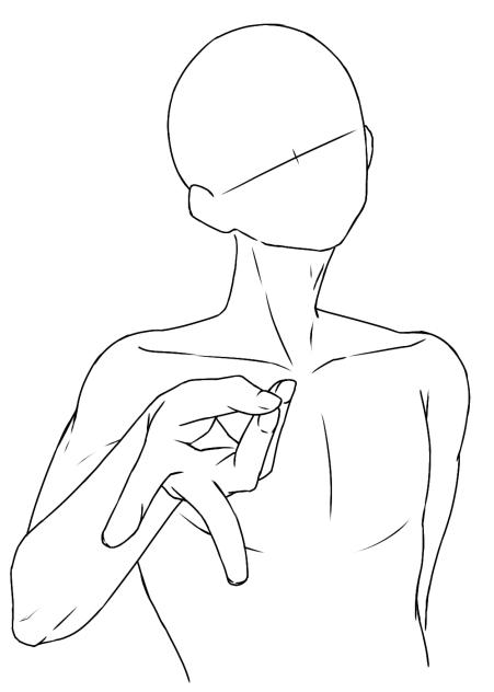 ギャルピース(男) トレス素材