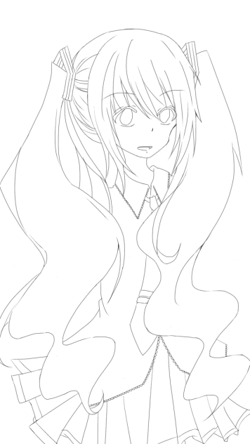 ミクさん 塗ってください