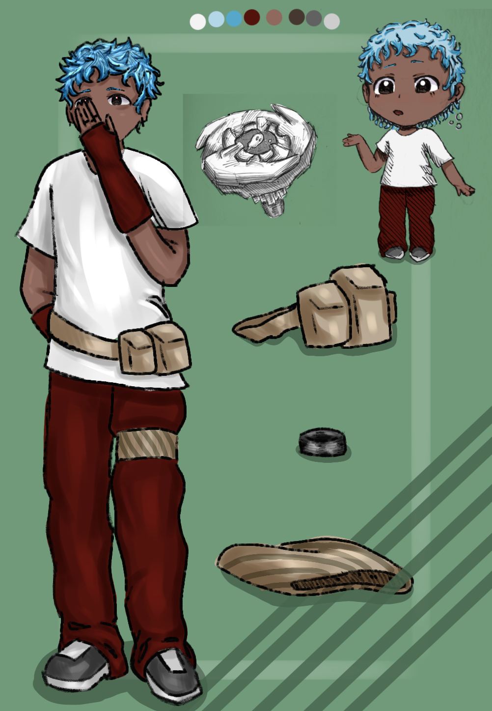 I'm still tryin to find a name for them - ibisPaint