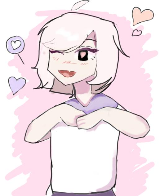 trying to draw my oc in this style - ibisPaint
