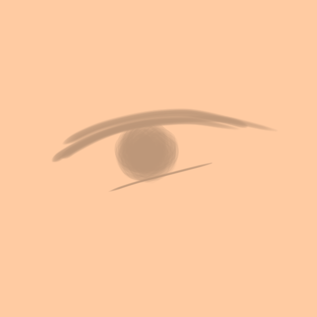 how I draw eyes when I'm bored
