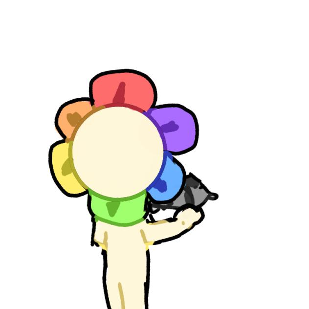 Dandy throwing Pebble