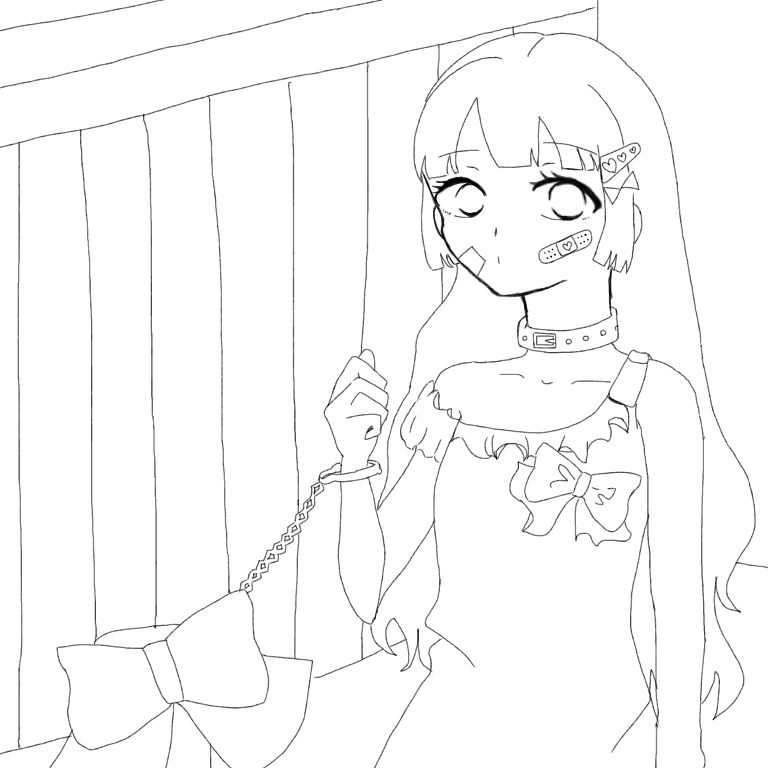 病み 塗り絵 - ibisPaint