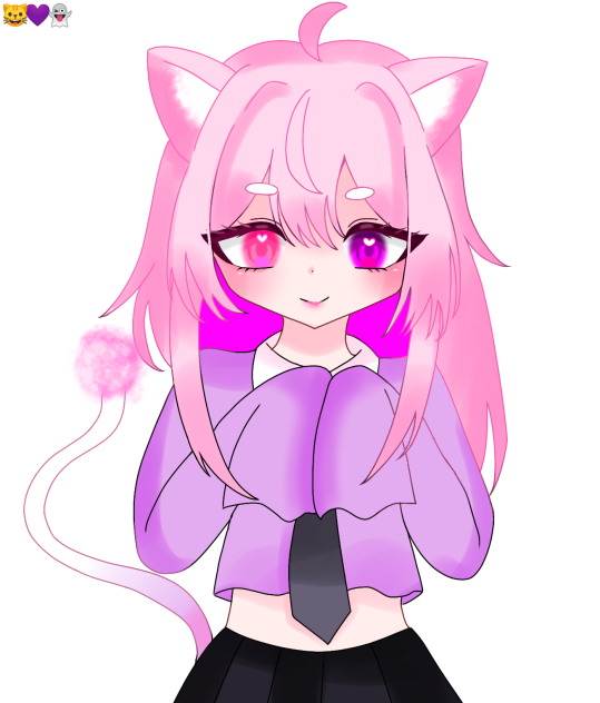 代理キャラの桃猫ちゃんです！