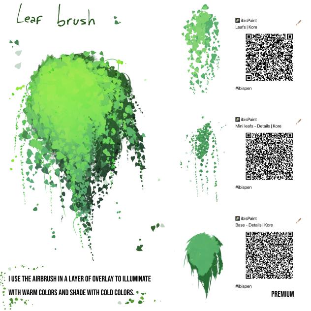 Leaf Brush - ibisPaint