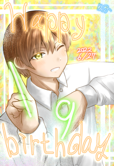 happy birthday大谷くん！