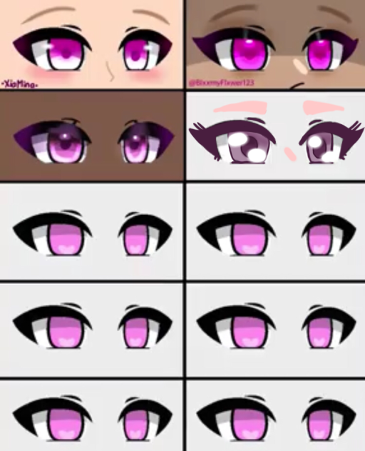 Gacha eye edit colab ibisPaint