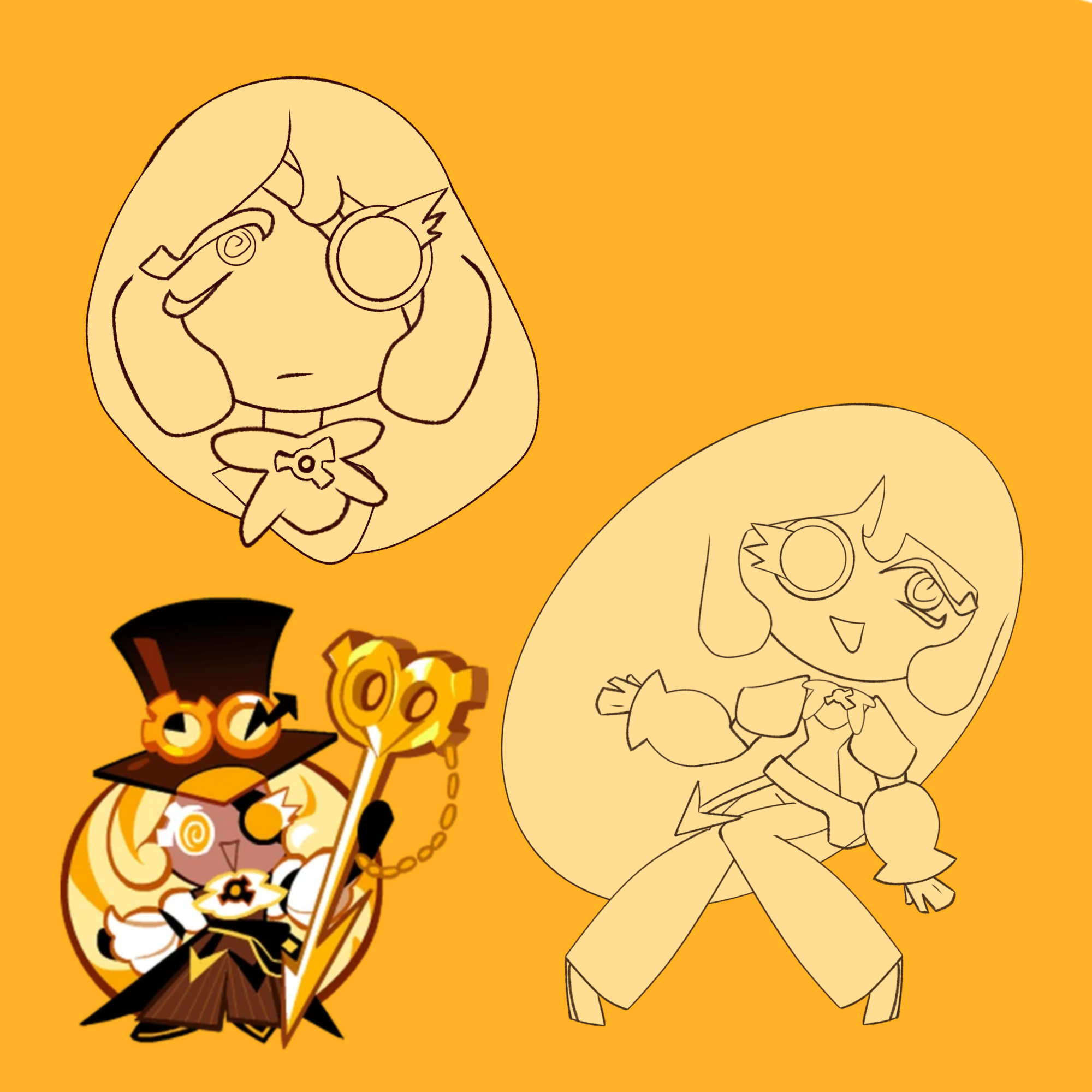 Timekeeper cookie doodles - ibisPaint